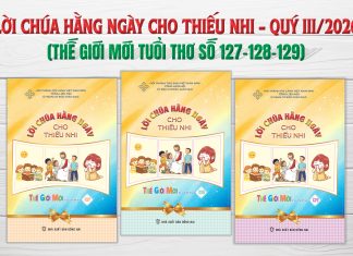 GIỚI THIỆU LỜI CHÚA HẰNG NGÀY CHO THIẾU NHI – QUÝ III NĂM 2026