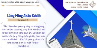 Lăng Ming Akâu Kơdih – 10/6/2026