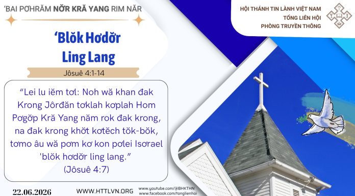‘Blŏk Hơdơ̆r Ling Lang – 22/6/2026