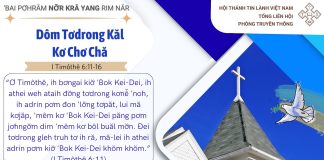 Dôm Tơdrong Kăl Kơ Chơ Chă – 30/6/2026