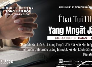 Êbat Tui Hlue Yang Mngăt Jăk – 5/6/2026