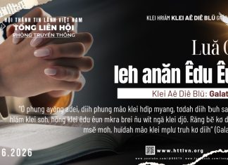Luă Gŭ leh anăn Êdu Êun – 8/6/2026