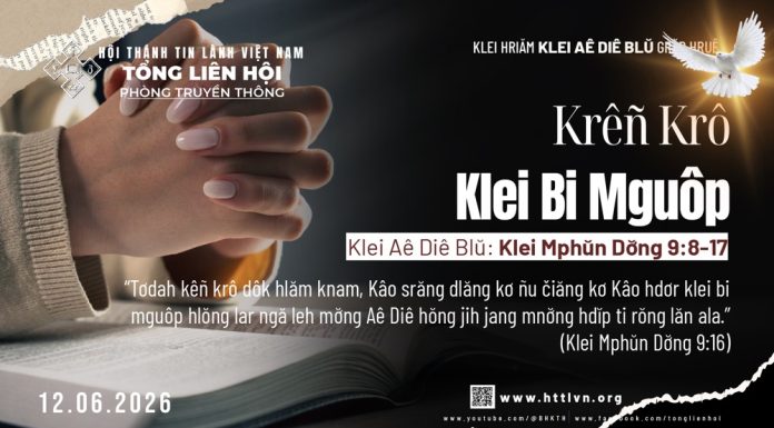 Krêñ Krô Klei Bi Mguôp – 12/6/2026