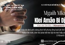 Mgaih Mkra Klei Amâo Bi Djŏ – 20/6/2026