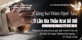 Čiăng Kơ Dŭm Djuê Ana Ti Lăn Ala Thâo Kral Aê Diê – 24/6/2026
