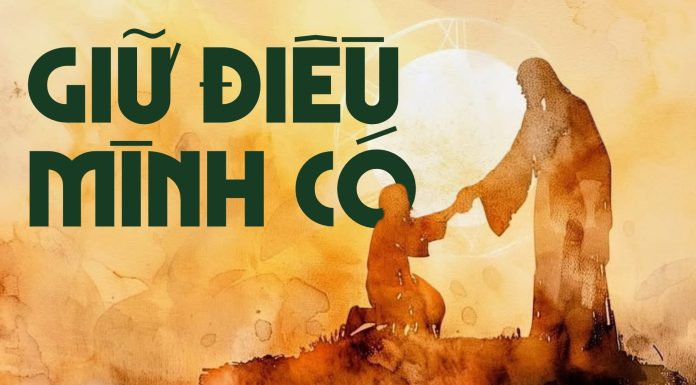Thơ: GIỮ ĐIỀU MÌNH CÓ
