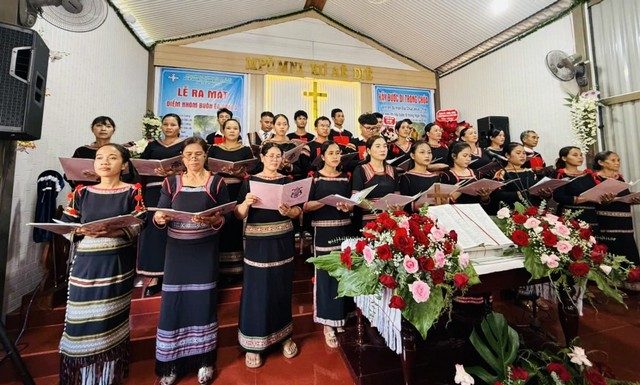 Đắk Lắk: Lễ Cảm tạ Chúa, Ra mắt Điểm Nhóm Buôn Ea Drai A