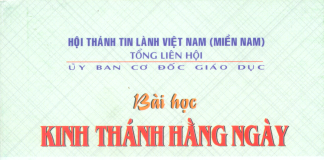UB.CĐGD: GIỚI THIỆU KINH THÁNH HẰNG NGÀY QUÝ 3/2026
