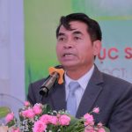 Mục sư K’ Brọp diễn giả buổi lễ