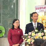 Mục sư Nguyễn Khánh Toàn bày tỏ tâm chí, hứa nguyện hết lòng trung thành với chức vụ được giao thác.