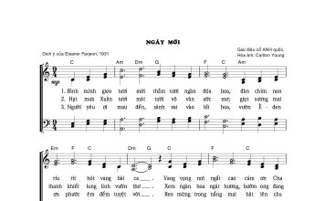 Bài hát hôn lễ: NGÀY MỚI