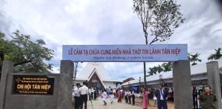 TP. Đà Nẵng: Cung hiến Nhà thờ Tin Lành Tân Hiệp