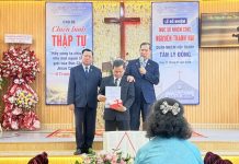 Đồng Tháp: Lễ Bổ nhiệm Quản nhiệm Chi Hội Tân Lý Đông