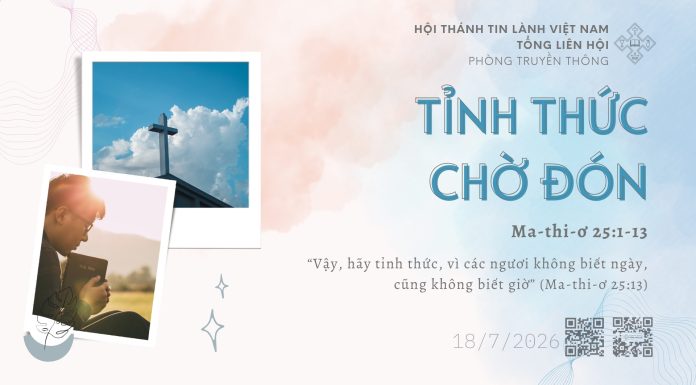 Tỉnh Thức Chờ Đón – 18/7/2026