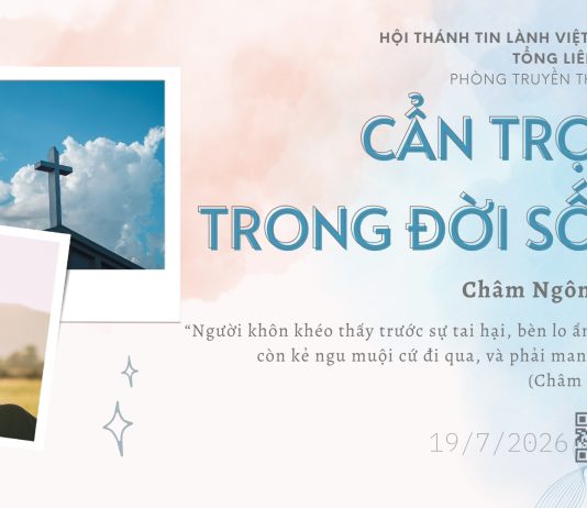 Cẩn Trọng trong Đời Sống – 19/7/2026