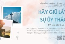 Hãy Giữ Lấy sự Ủy Thác – 21/7/2026