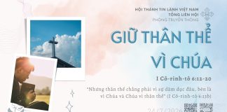 Giữ Thân Thể Vì Chúa – 24/7/2026