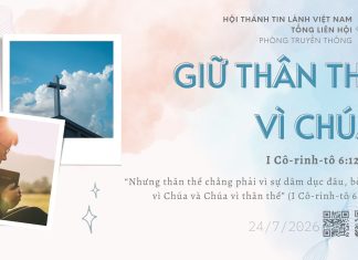Giữ Thân Thể Vì Chúa – 24/7/2026
