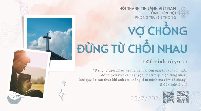 Vợ Chồng Đừng Từ Chối Nhau – 25/7/2026