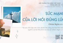 Sức Mạnh của Lời Nói Đúng Lúc – 26/7/2026