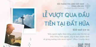 Lễ Vượt Qua Đầu Tiên tại Đất Hứa – 28/7/2026