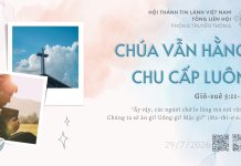 Chúa Vẫn Hằng Chu Cấp Luôn – 29/7/2026