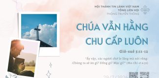 Chúa Vẫn Hằng Chu Cấp Luôn – 29/7/2026