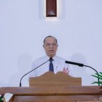 3. Ms Trần Văn Hằng tuyên bố khai mạc, giảng lời Chúa