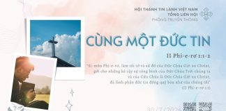 Cùng Một Đức Tin – 30/7/2026