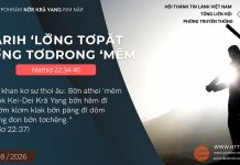 Arih ‘Lơ̆ng Tơpăt Đơ̆ng Tơdrong ‘Mêm – 1/8/2026