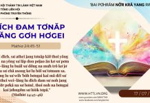 Đĭch Đam Tơnăp păng Gơh Hơgei – 17/7/2026