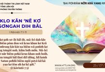 Klo Kăn ‘Nĕ Kơ Sơngah Dih Băl – 25/7/2026
