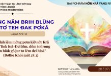 Giĕng Năm Brih Blŭng A Tơ Teh Đak Pơkă – 28/7/2026