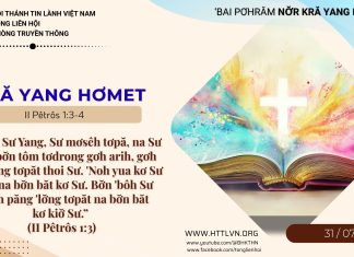 Kră Yang Hơmet – 31/7/2026