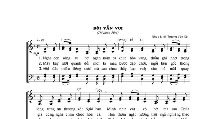Bài hát: ĐỜI VẪN VUI