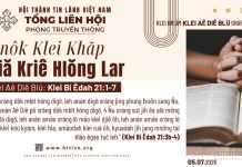 Anôk Klei Khăp Kiă Kriê Hlŏng Lar – 5/7/2026