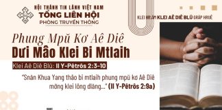 Phung Mpŭ Kơ Aê Diê Dưi Mâo Klei Bi Mtlaih – 11/7/2026