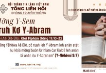Mơ̆ng Y-Sem Truh Kơ Y-Abram – 15/7/2026