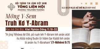 Mơ̆ng Y-Sem Truh Kơ Y-Abram – 15/7/2026