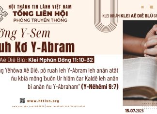 Mơ̆ng Y-Sem Truh Kơ Y-Abram – 15/7/2026