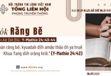 Dôk Răng Bĕ – 16/7/2026