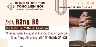 Dôk Răng Bĕ – 16/7/2026