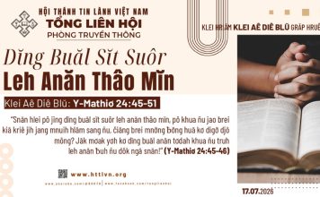 Dĭng Buăl Sĭt Suôr Leh Anăn Thâo Mĭn – 17/7/2026