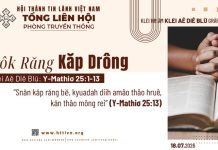 Dôk Răng Kăp Drông – 18/7/2026