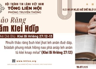 Thâo Răng Hlăm Klei Hdĭp – 19/7/2026