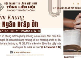 Đăm Knang Kơ Ngăn Drăp Ôh – 20/7/2026