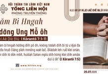 Đăm Bi Hngah Hdơ̆ng Ung Mô̆ ôh – 25/7/2026