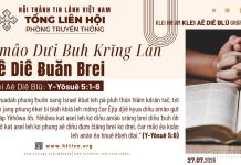 Amâo Dưi Ƀuh Krĭng Lăn Aê Diê Ƀuăn Brei – 27/7/2026