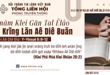 Knăm Klei Găn Tal Êlâo Ti Krĭng Lăn Aê Diê Ƀuăn – 28/7/2026