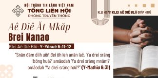 Aê Diê Ăt Mkăp Brei Nanao – 29/7/2026